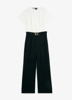 bonprix bonprix Mono Negro-blanco lana New