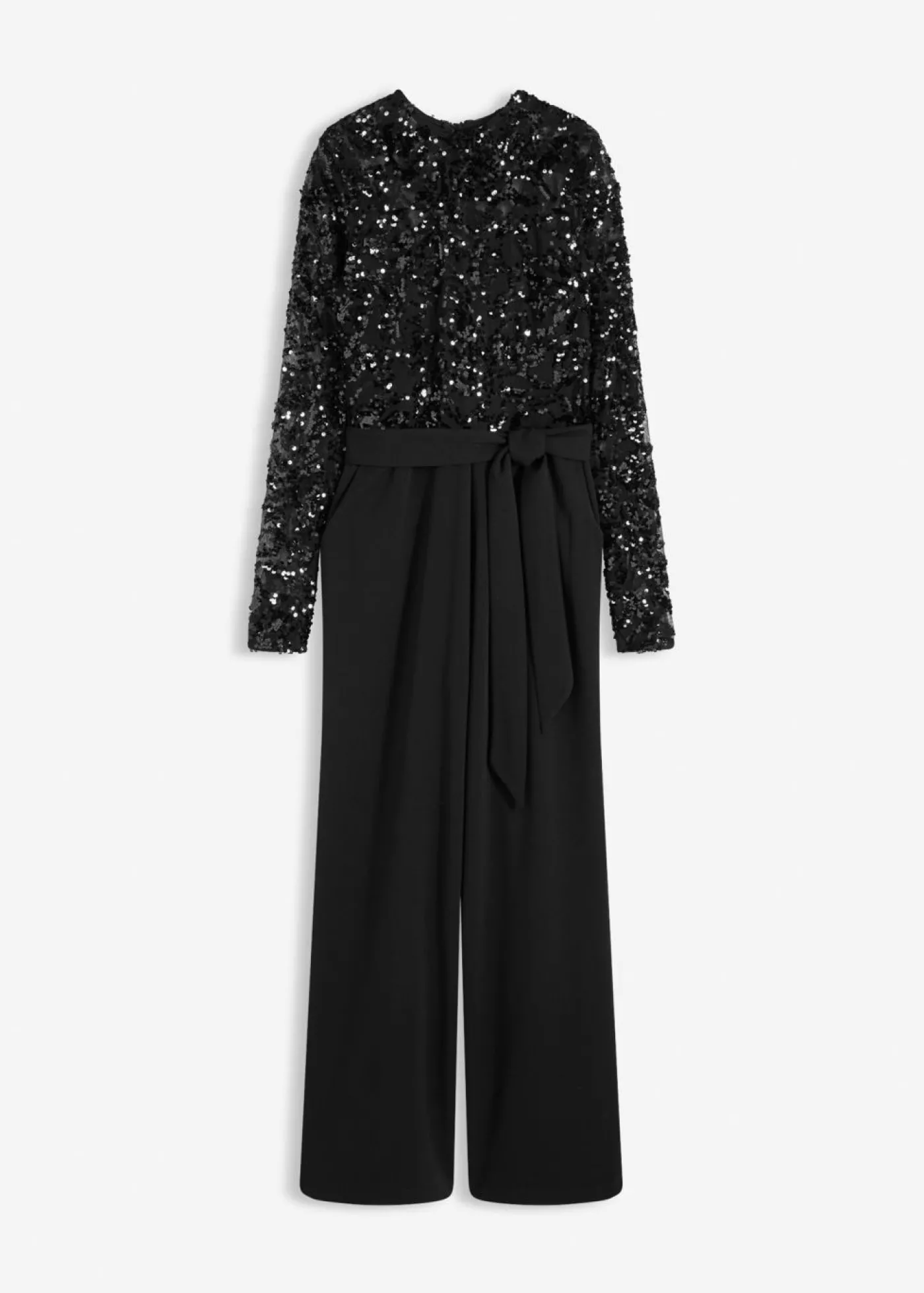 bonprix bonprix Mono con bordado de lentejuelas Negro New