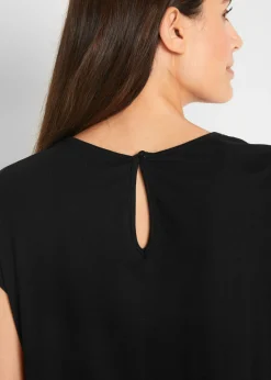 bonprix bonprix Mono de mezcla de viscosa suave Negro Best