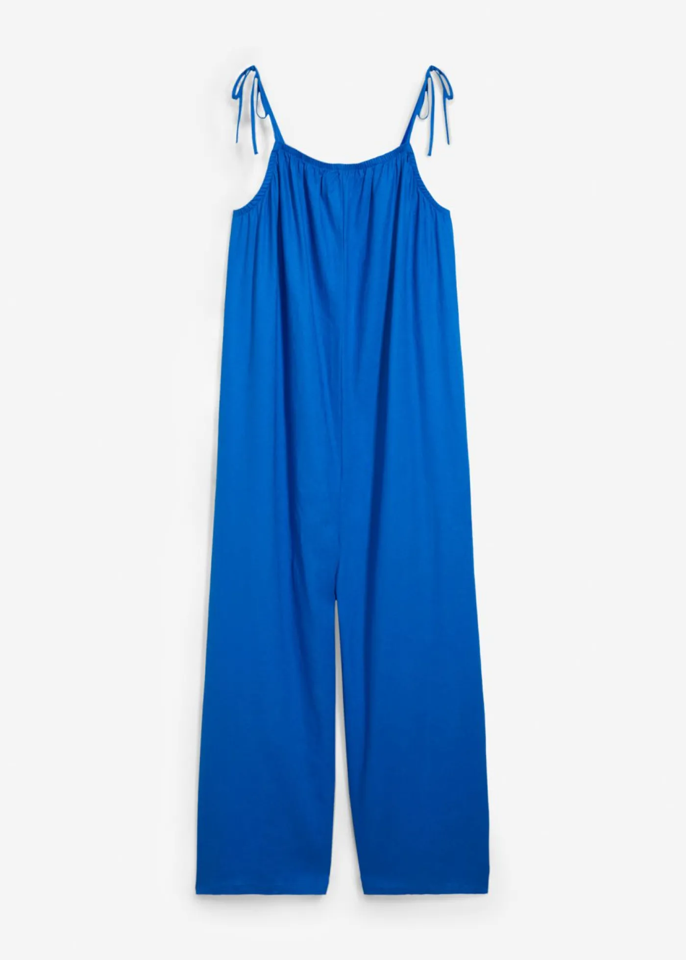 bonprix bonprix Mono de mezcla ligera de lino y viscosa Azur Outlet