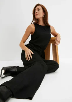 bonprix bonprix Mono de punto Negro Discount
