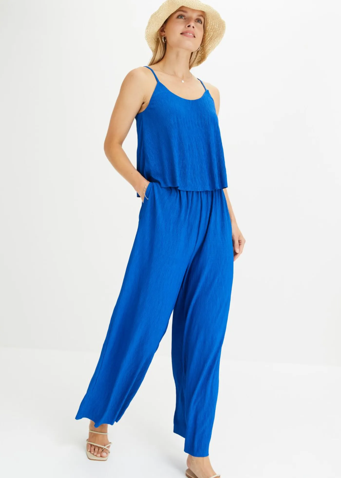 bonprix bonprix Mono de punto Azul ártico Online