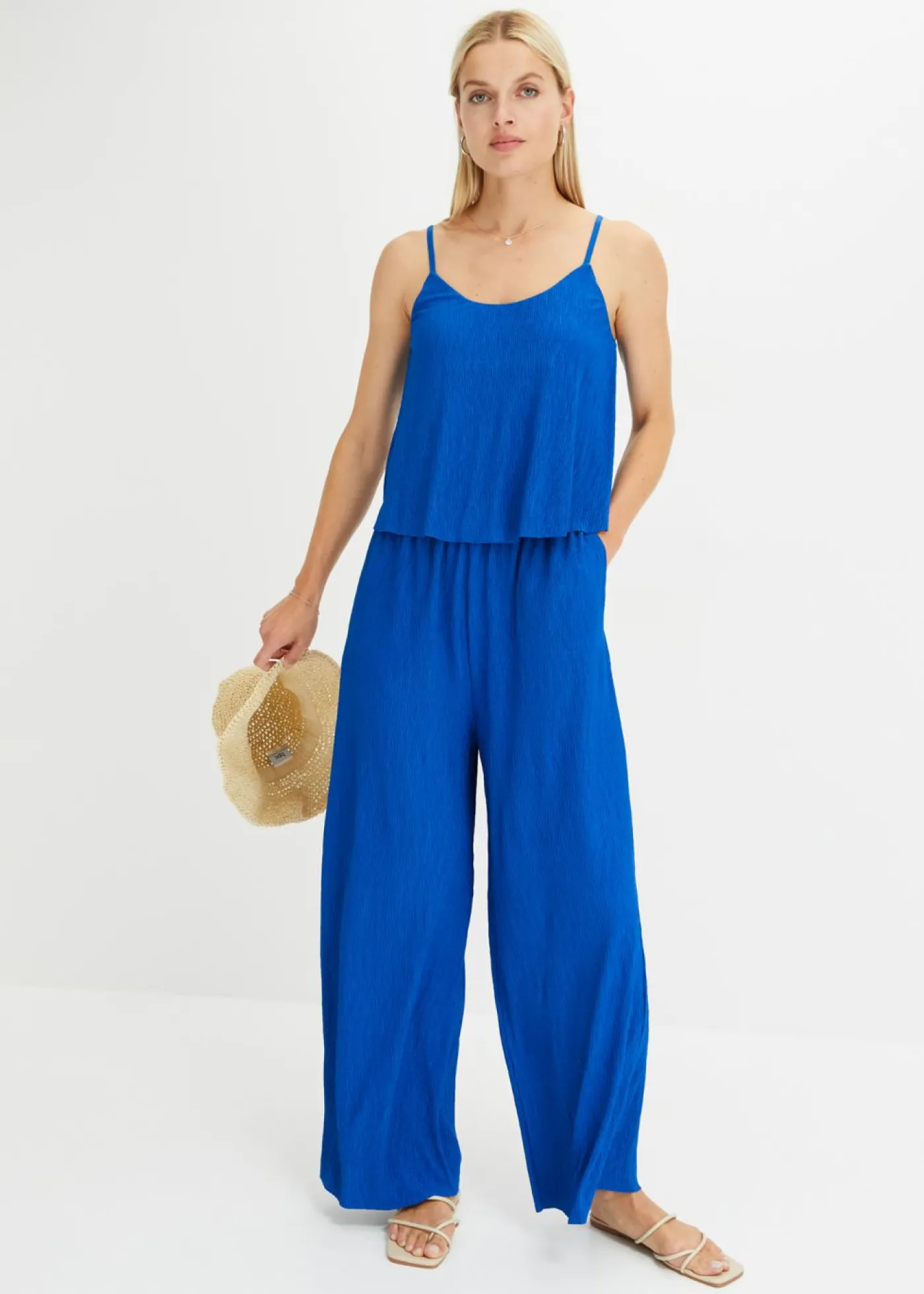 bonprix bonprix Mono de punto Azul ártico Online