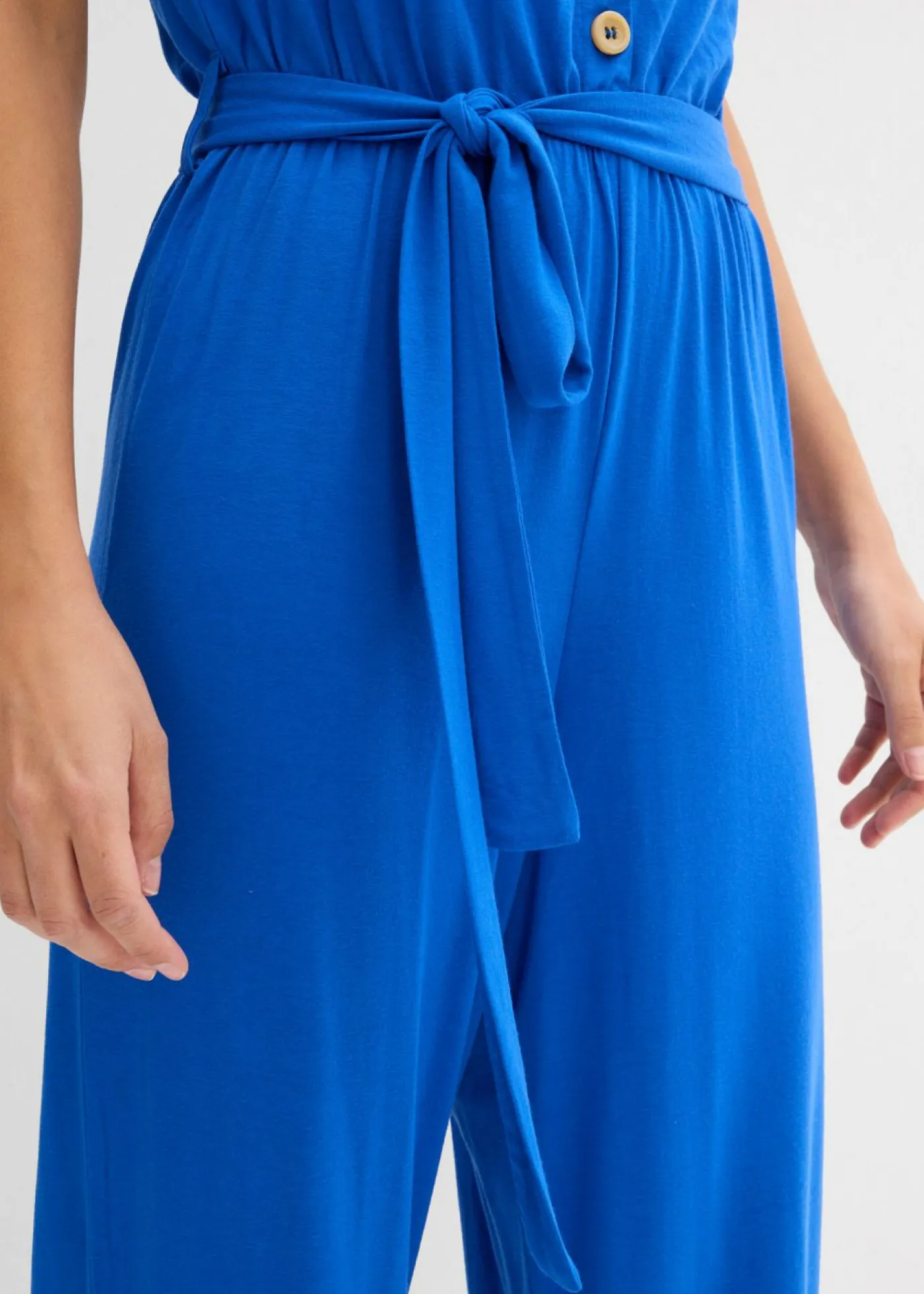 bonprix bonprix Mono de punto de mezcla de viscosa Azul ártico New