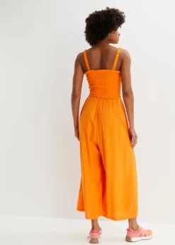 bonprix bonprix Mono de viscosa fluida Naranja calabaza Hot