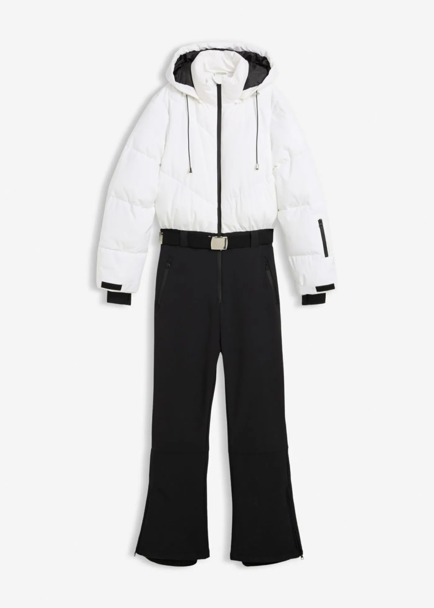 bonprix bonprix Mono funcional guateado e impermeable Blanco-negro Best