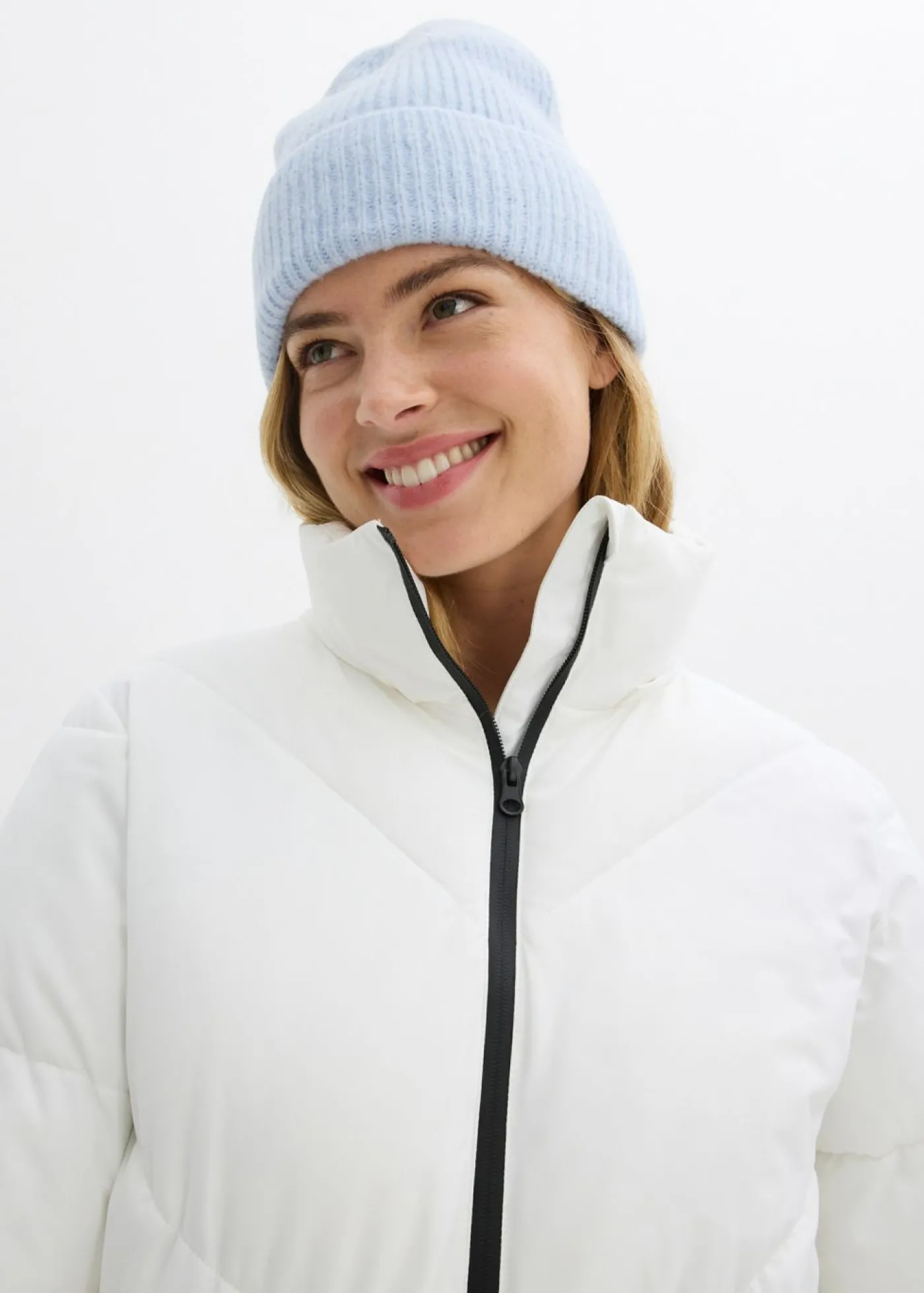 bonprix bonprix Mono funcional guateado e impermeable Blanco-negro Best