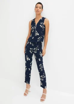 bonprix bonprix Mono sin mangas Azul oscuro estampado Hot