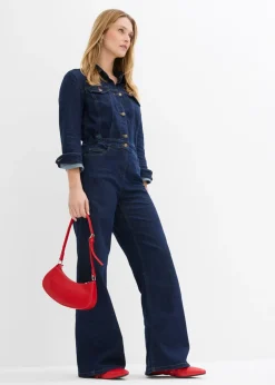 bonprix bonprix Mono vaquero Azul oscuro denim Online