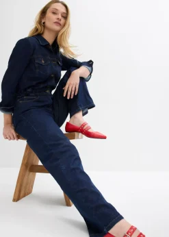 bonprix bonprix Mono vaquero Azul oscuro denim Online