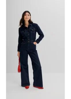 bonprix bonprix Mono vaquero Azul oscuro denim Online