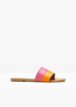 bonprix bonprix Mules naranja-rosa caliente Clearance
