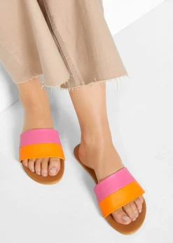 bonprix bonprix Mules naranja-rosa caliente Clearance