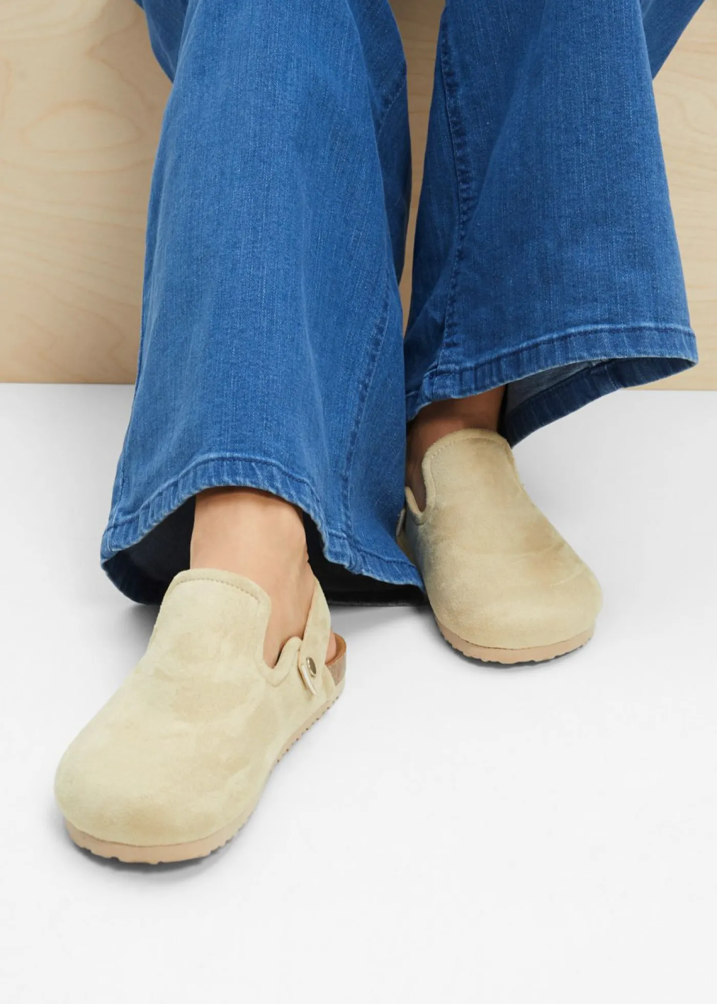 bonprix bonprix Mules Caqui Outlet