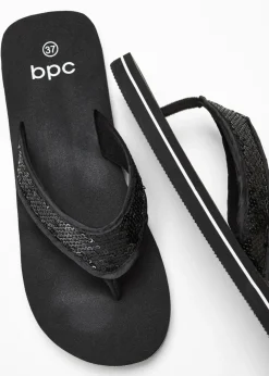 bonprix bonprix Mules de dedo Negro New
