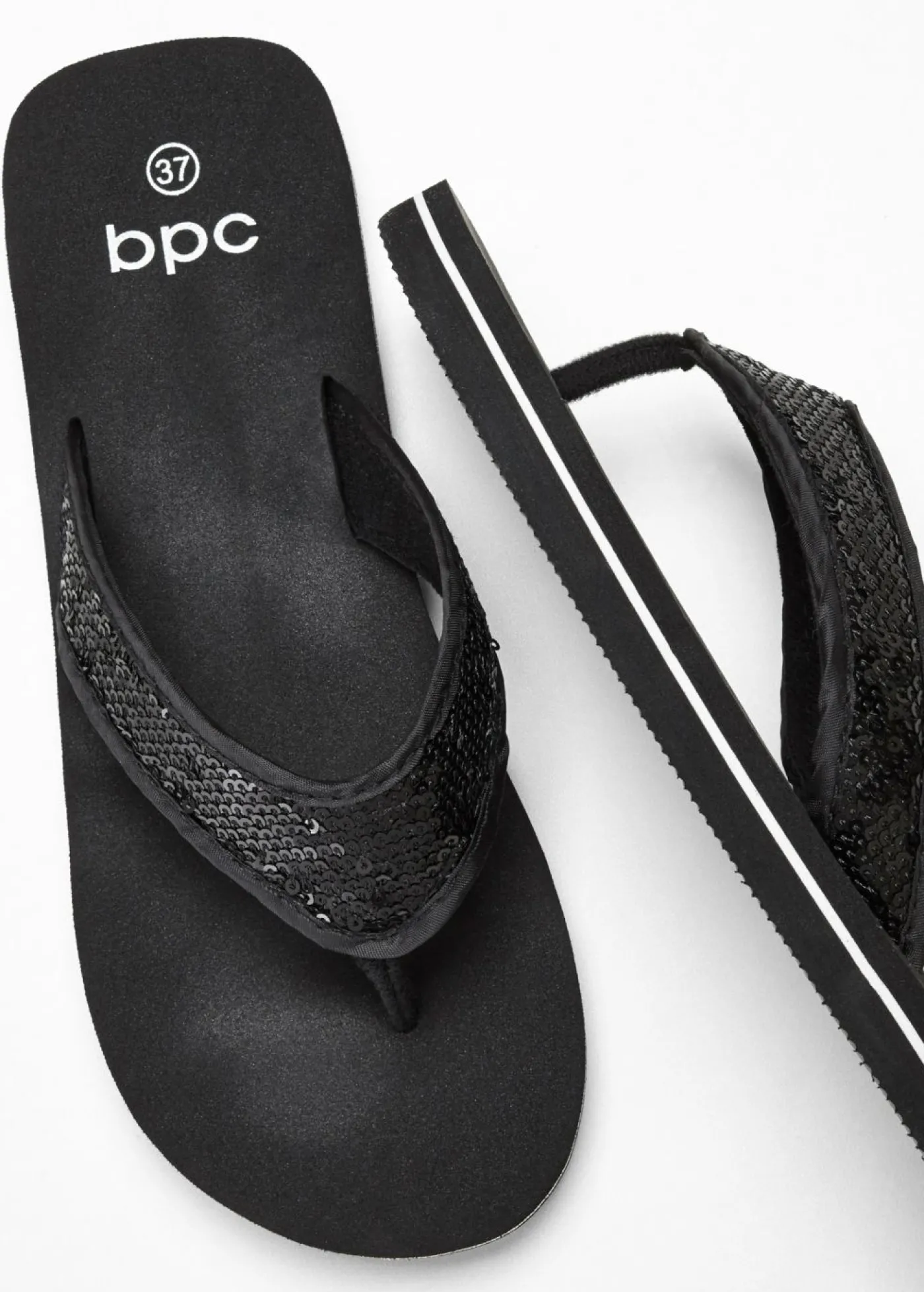 bonprix bonprix Mules de dedo Negro New