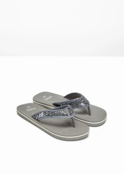 bonprix bonprix Mules de dedo Gris Discount