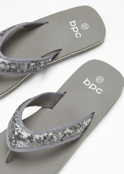 bonprix bonprix Mules de dedo Gris Discount