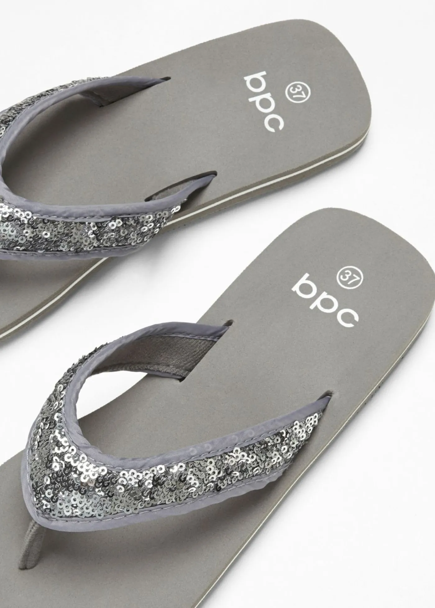 bonprix bonprix Mules de dedo Gris Discount