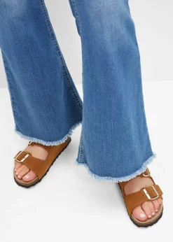 bonprix bonprix Mules de piel camello Hot