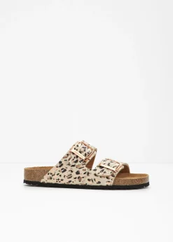 bonprix Tamaris Mules de Tamaris estampado leo beige Hot