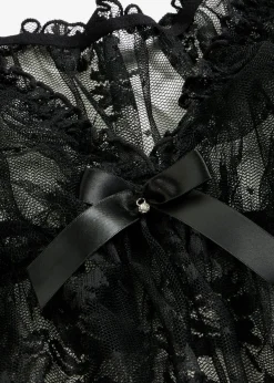 bonprix VENUS Negligé Negro