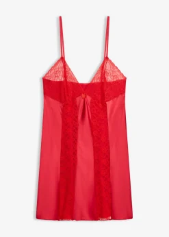 bonprix VENUS Negliglé de satén fresa Sale