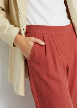 bonprix bonprix Pantalón marrón marsala Sale