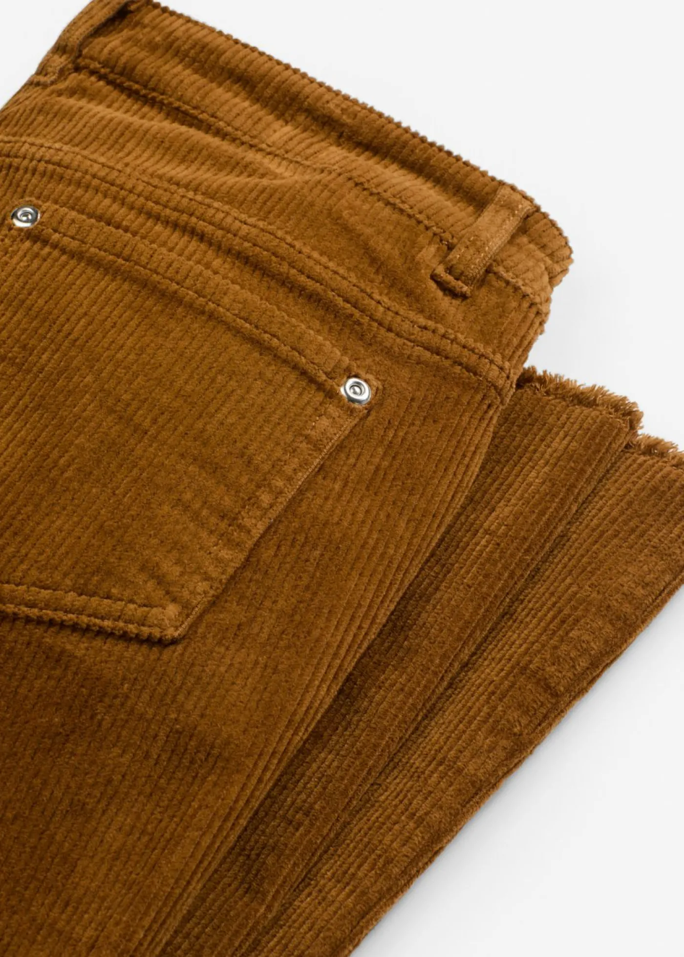 bonprix bonprix Pantalón acampanado de pana Marrón coñac Outlet