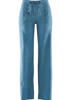 bonprix bonprix Pantalón ancho con lino Denim Best