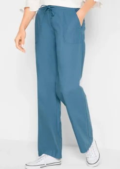 bonprix bonprix Pantalón ancho con lino Denim Best