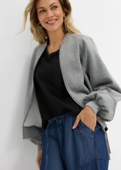 bonprix bonprix Pantalón ancho sin cierre de lyocell fluido denim oscuro Outlet
