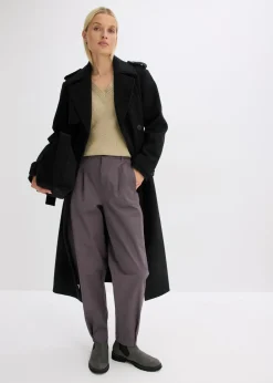 bonprix bonprix Pantalón barrel pizarra Hot