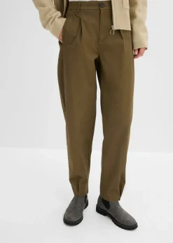bonprix bonprix Pantalón barrel Oliva Sale