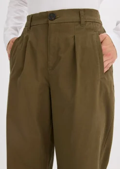 bonprix bonprix Pantalón barrel Oliva Sale