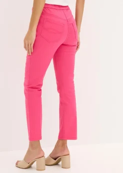 bonprix bonprix Pantalón capri sin cierre con elástico Pink lady Discount