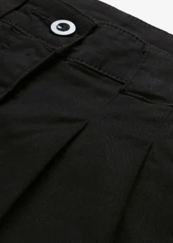 bonprix bonprix Pantalón chino elástico Negro Sale