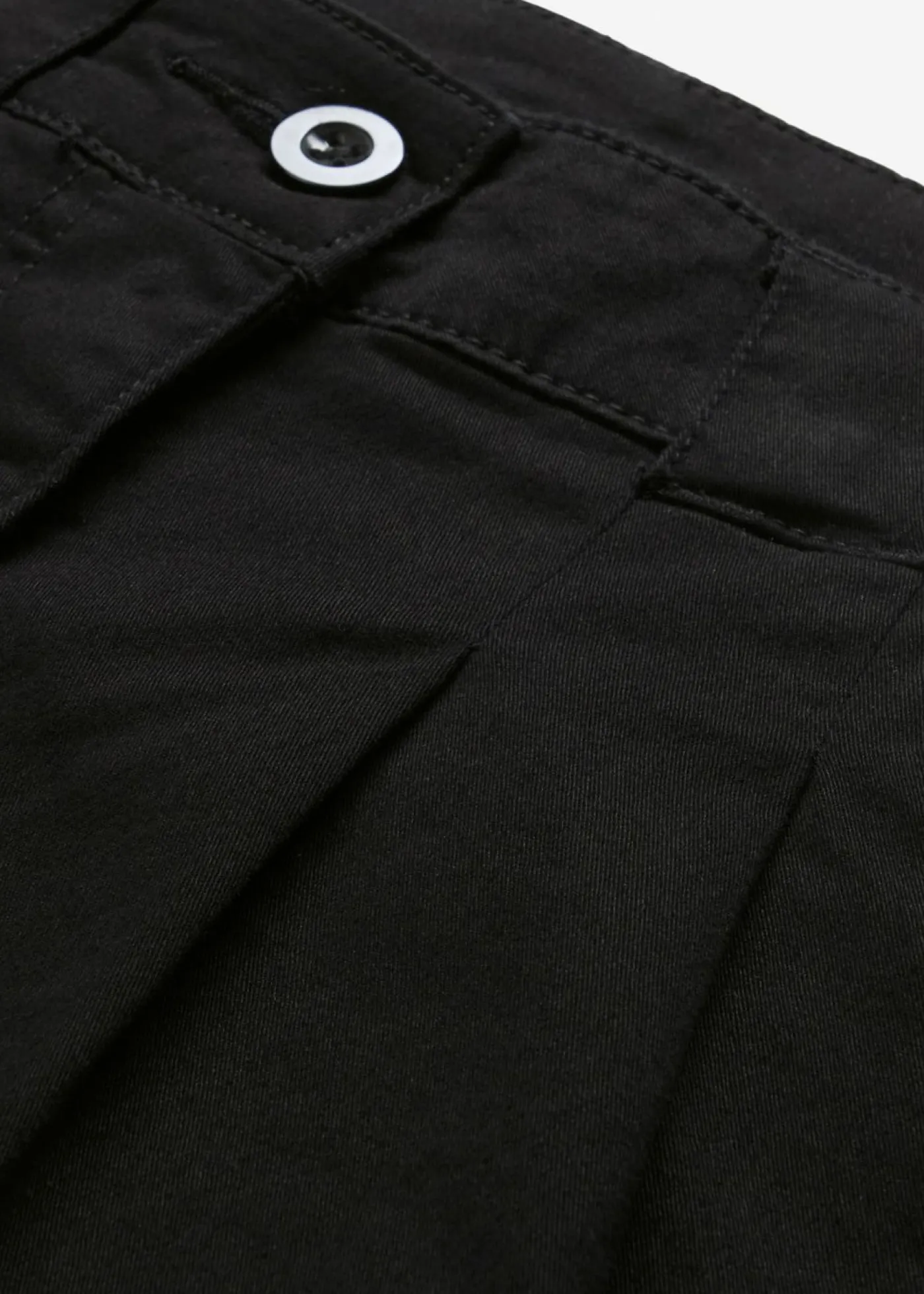 bonprix bonprix Pantalón chino elástico Negro Sale
