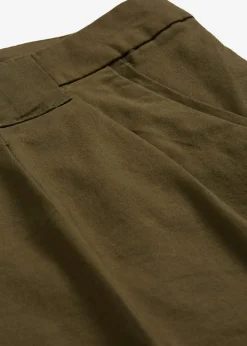 bonprix bonprix Pantalón chino elástico Oliva Discount