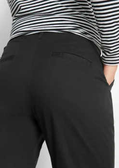 bonprix bonprix Pantalón chino térmico Negro Sale