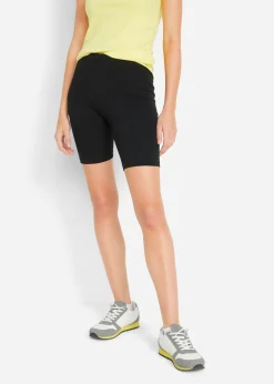 bonprix bonprix Pantalón ciclista (2 unidades) Blanco-negro Hot