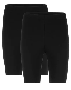 bonprix bonprix Pantalón ciclista (2 unidades) Negro Online