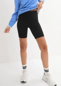 bonprix bonprix Pantalón ciclista (2 unidades) Negro Online