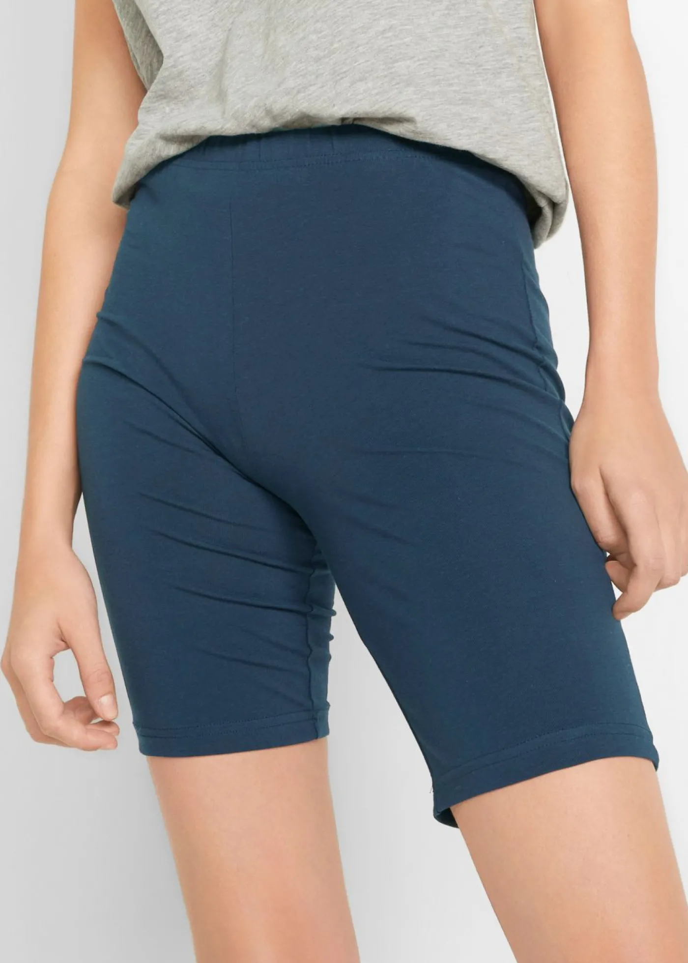 bonprix bonprix Pantalón ciclista (2 unidades) Azul marino-negro New