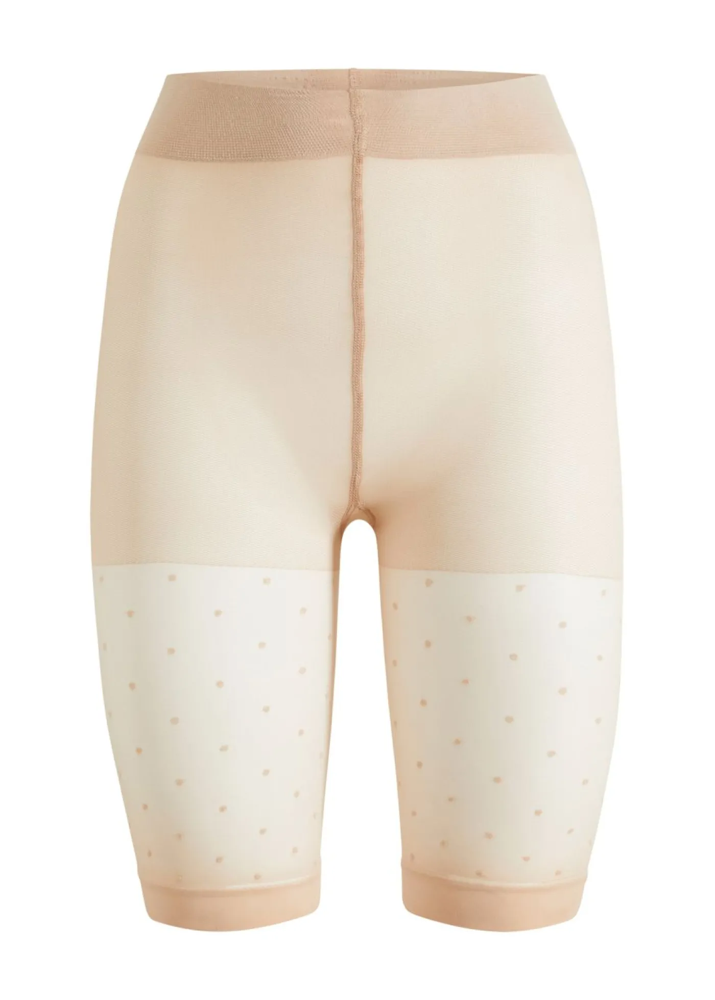 bonprix bonprix Pantalón ciclista "antirrozaduras" de 40 den de poliamida transpirable Beige