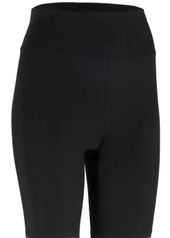 bonprix bonprix Pantalón ciclista funcional con bolsillo oculto en la cintura y largo tipo bermudas Negro Online