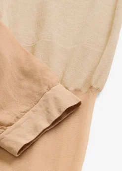 bonprix bonprix Pantalón ciclista moldeador antirrozaduras de 30 den Beige claro Online