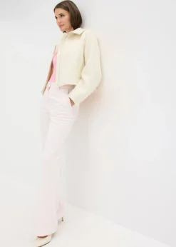 bonprix bonprix Pantalón con cintura cómoda Rosa claro Discount
