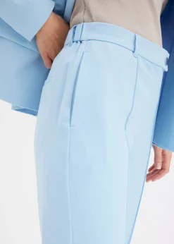 bonprix bonprix Pantalón con cintura cómoda Azul claro Sale