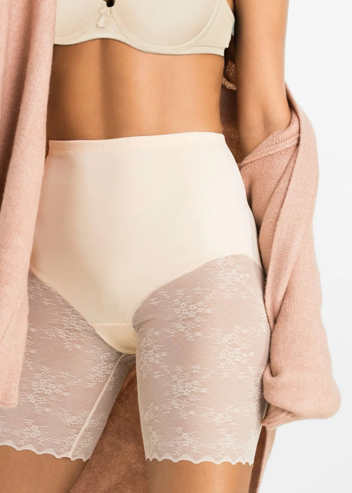 bonprix bonprix Pantalón con efecto moldeador medio Maquillaje Clearance
